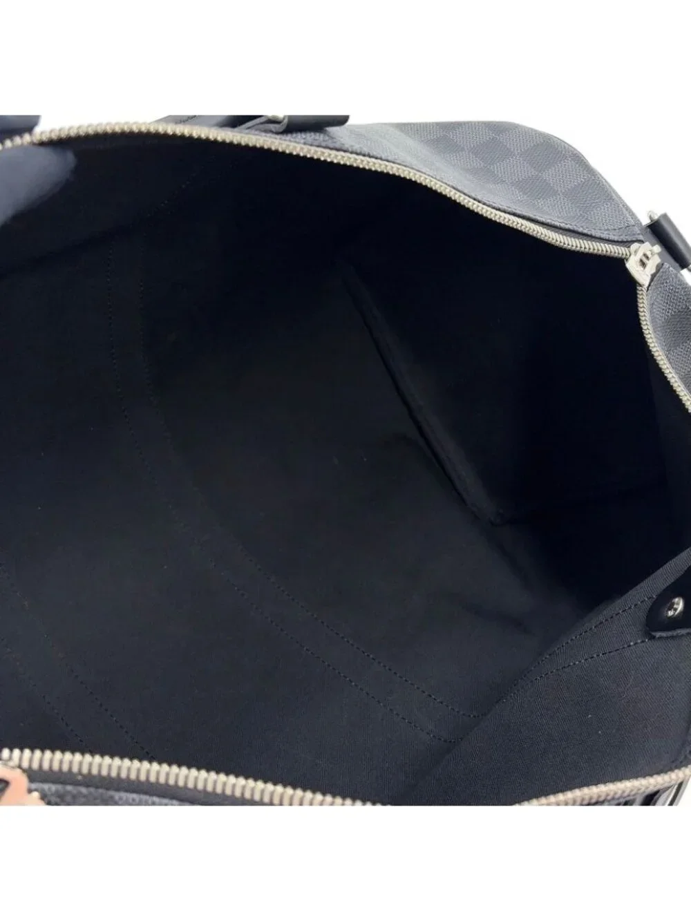 Louis Vuitton Keepall Bandouliere 45 Damier Graphite Leather